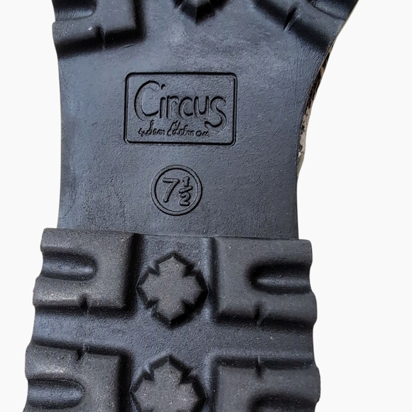 Sam Edelman Circus Desmond Python Print Lug Sole Loafers Women's Size 7.5 - Picture 7 of 8